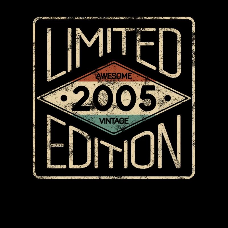Limitierte Edition Awesome Vintage 2005 Geburtstag