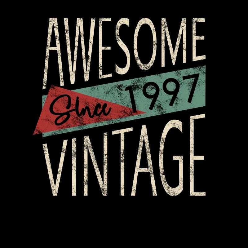Awesome Since 1997 Retro Vintage Design