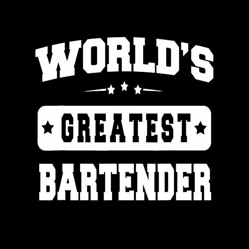 World's Greatest Bartender - Unisex