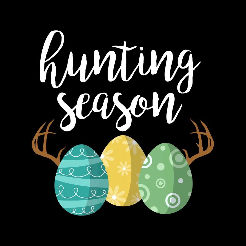 Saison de chasse - Mignon lapin Drôle de trou de Pâques