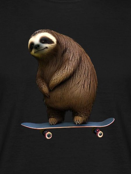 Skateboard Sloth