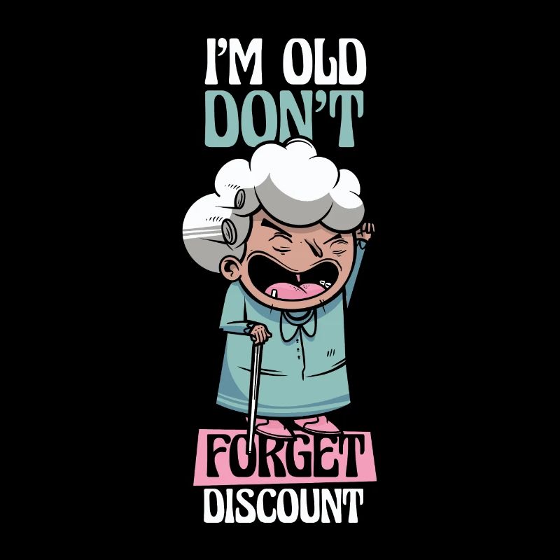 Rentner Rente Dont Forget My Discount