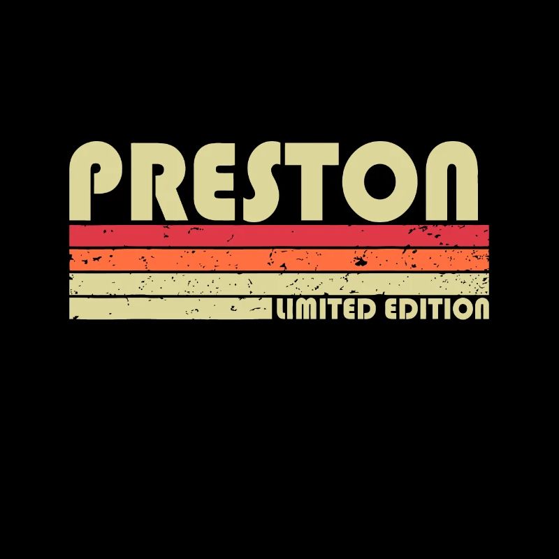 PRESTON Gift Name Personalized Funny Birthday