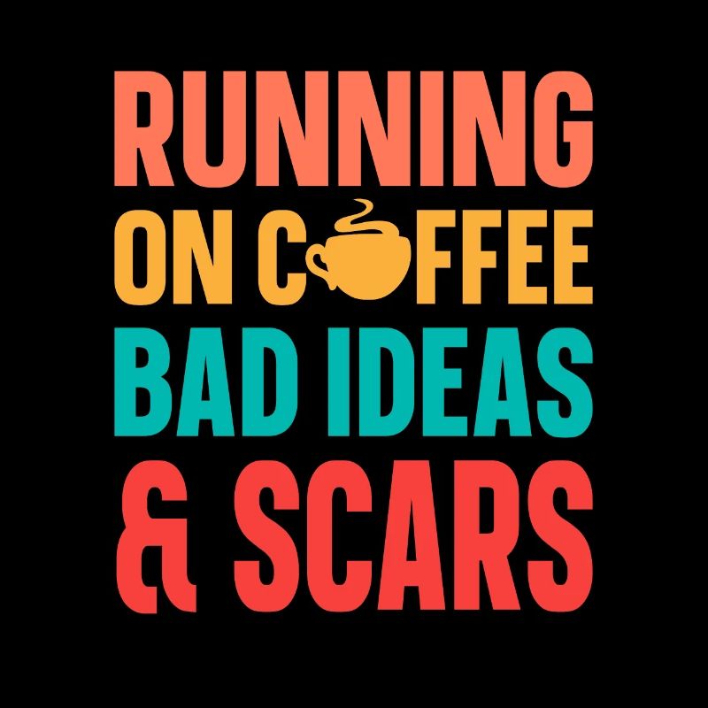 Black Humor Coffee Running On Coffee