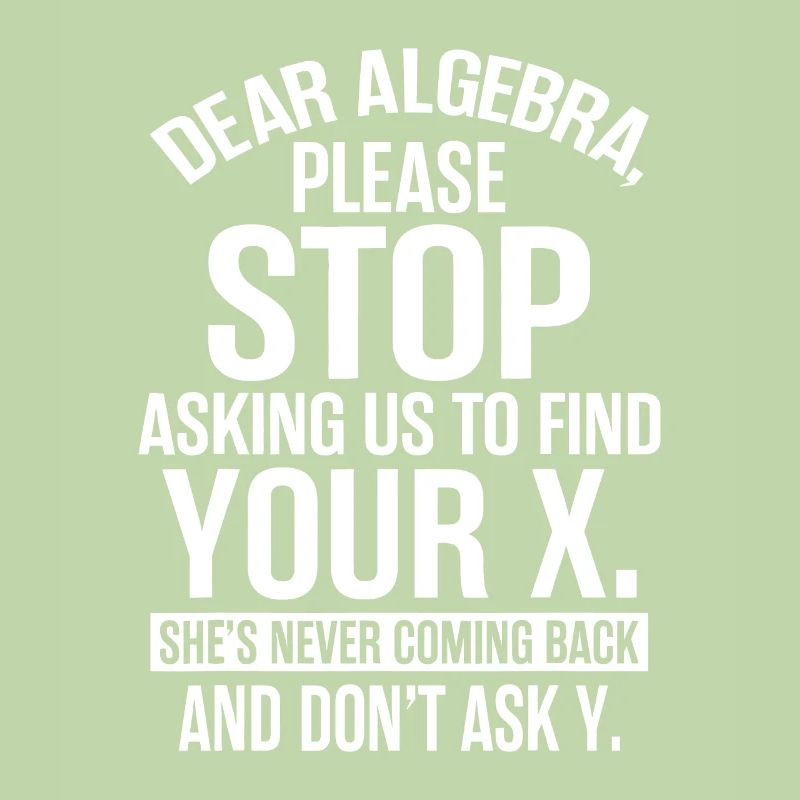 Complicated Math Apparel - Awesome Funny Algebra