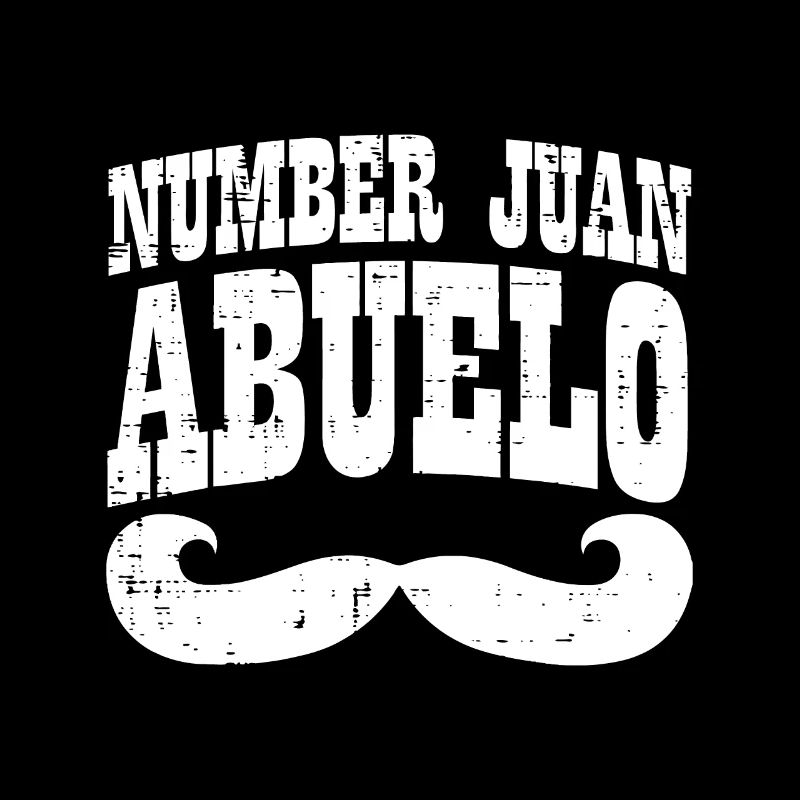 Nummer eins Juan Abuelo Spanischer Vatertag Mexikanisch