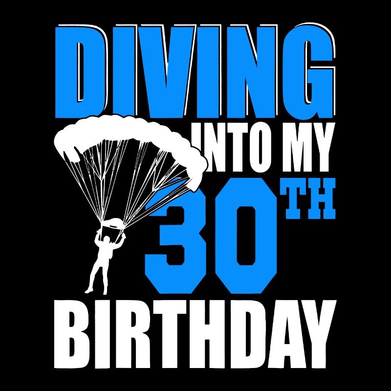 Plonger dans mon 30e anniversaire Joyeux anniversaire