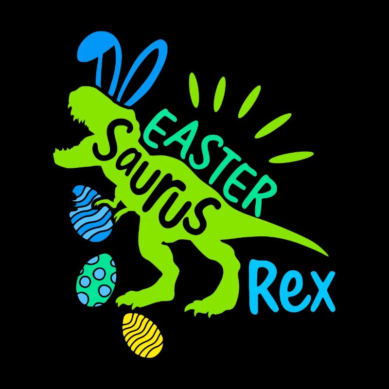 Lustiges Ostern Saurus Rex Jagdei T-Rex Hase