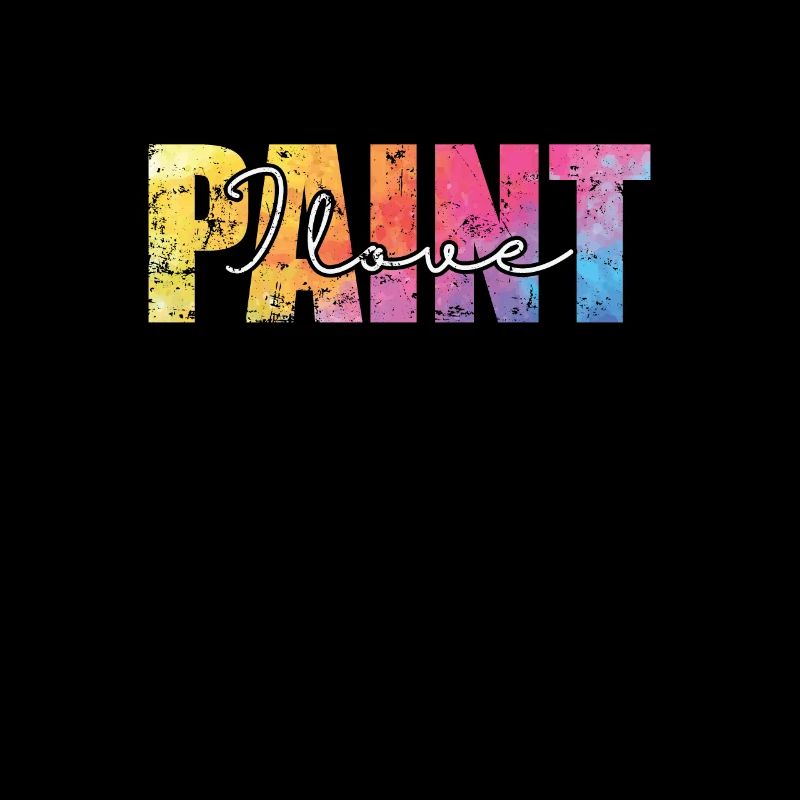 I Love Paint Profession Painter