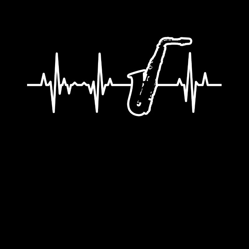Saxophone ECG Heartbeat