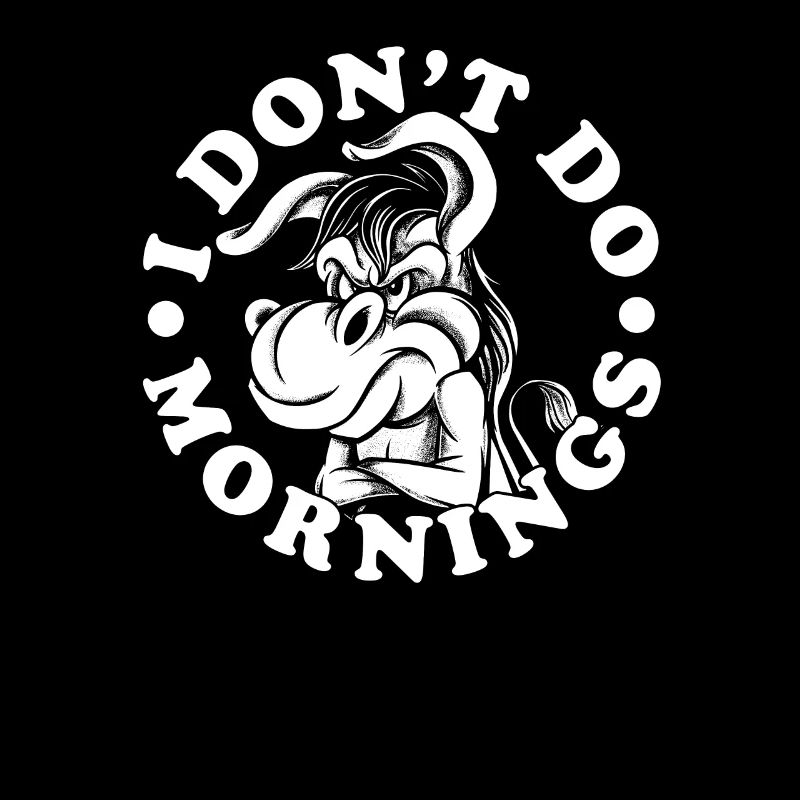 muli cul drôle je ne fais pas les matins