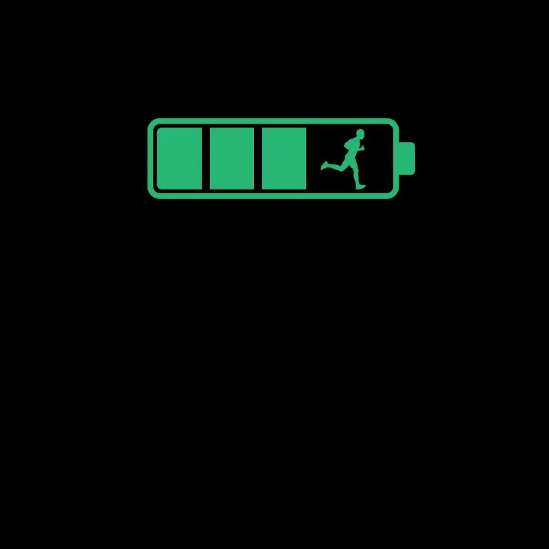 Landing the battery while jogging