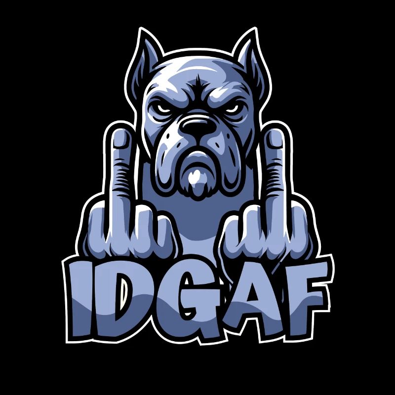 Cane Corso Es Ist Mir Scheißegal Idgaf