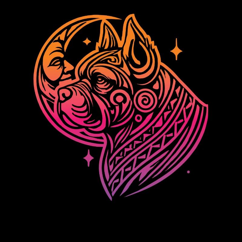 Cane Corso Stammes Moon Phases