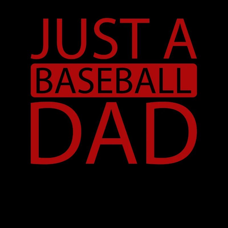 Baseball Juste un papa de baseball