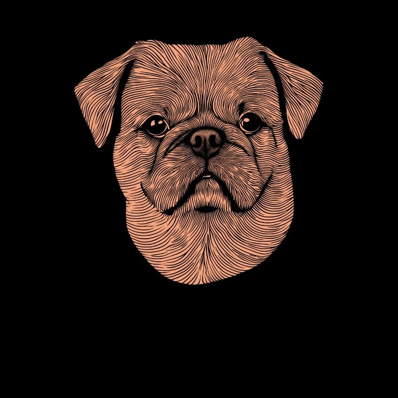 Pekingese fingerprint