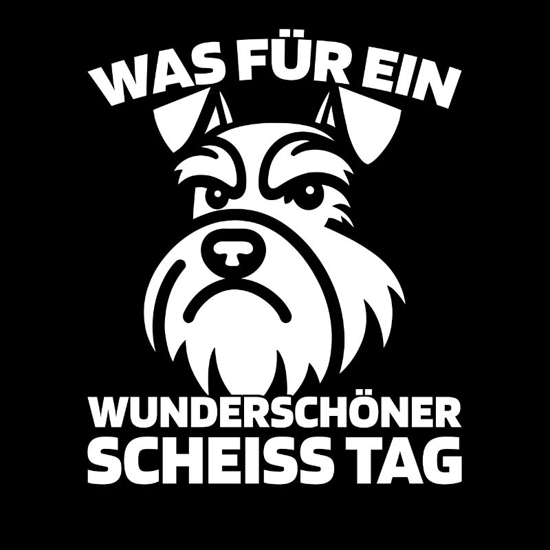 Schnauzer dog please keep your mouth shut