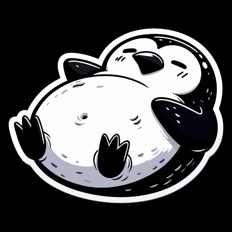 Fat Penguin Funny Penguin Gift