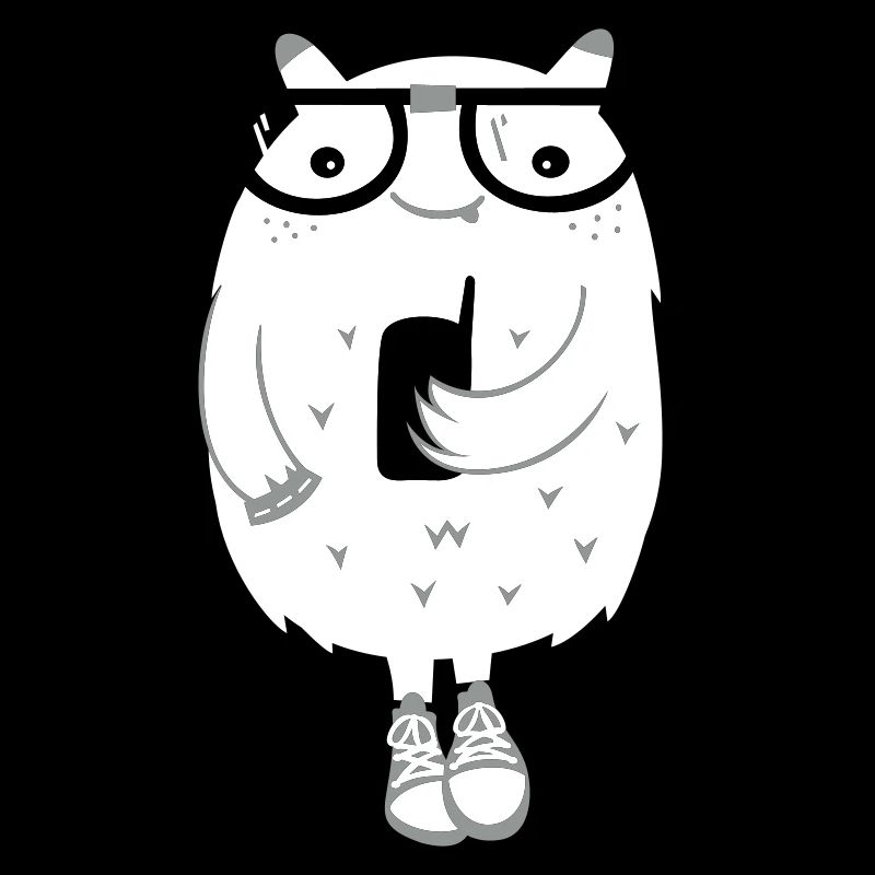 Cute Monster Nerd