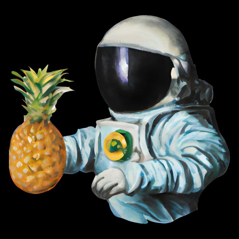 Pineapple Astronaut
