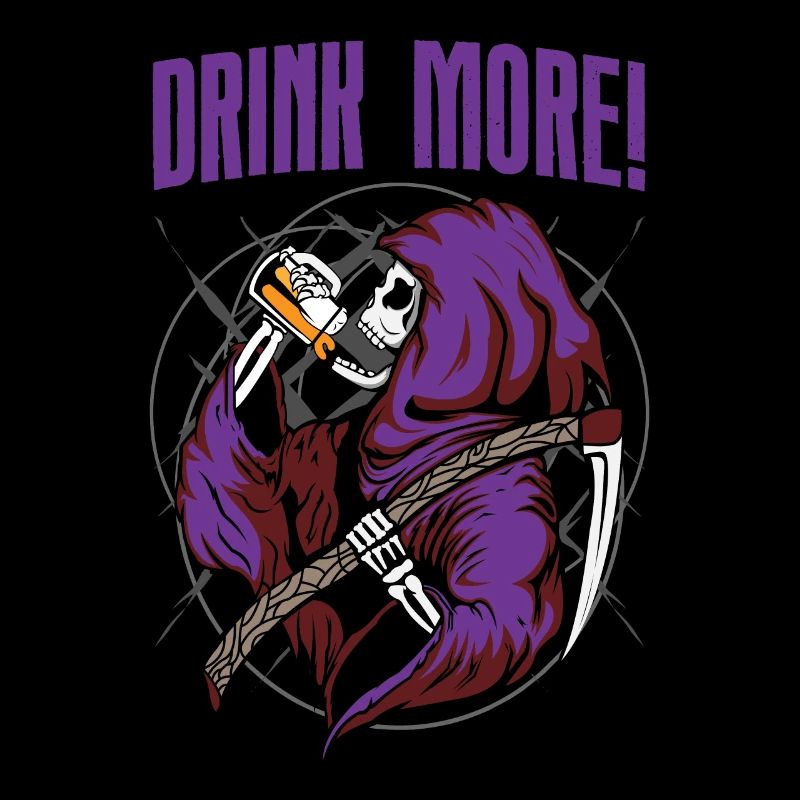 Grim Reaper Beer Boire plus Halloween