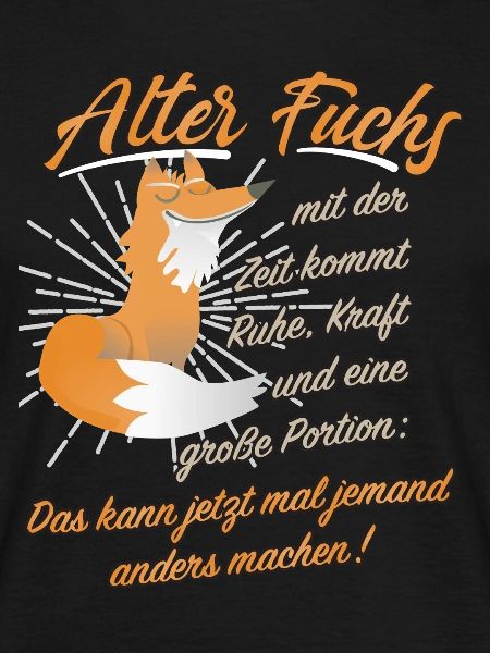 Alter Fuchs Geschenkidee