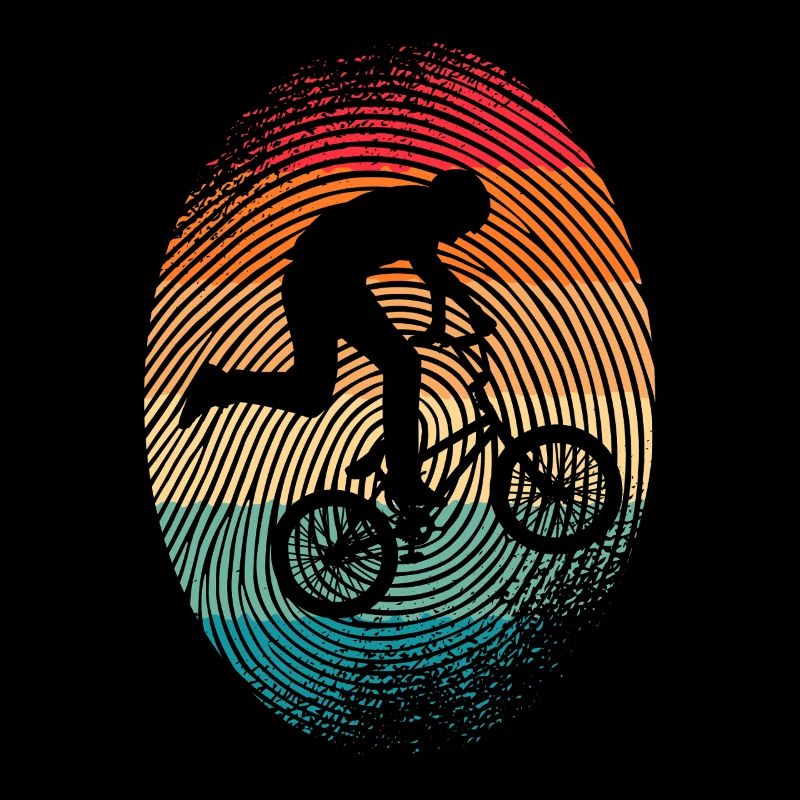 BMX Vélo Empreinte digitale Vélo BMX