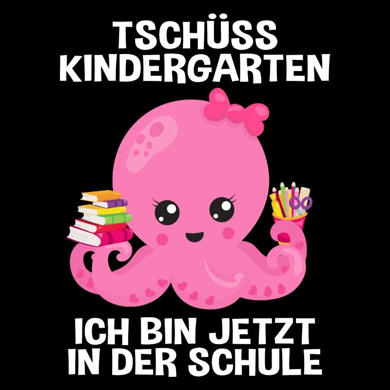 Einschulung Spruch 1. Klasse Oktopus Geschenk