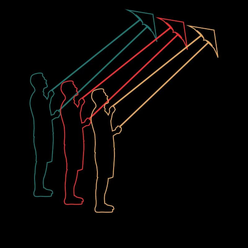 Hang Gliding Kite Flying Retro Gift