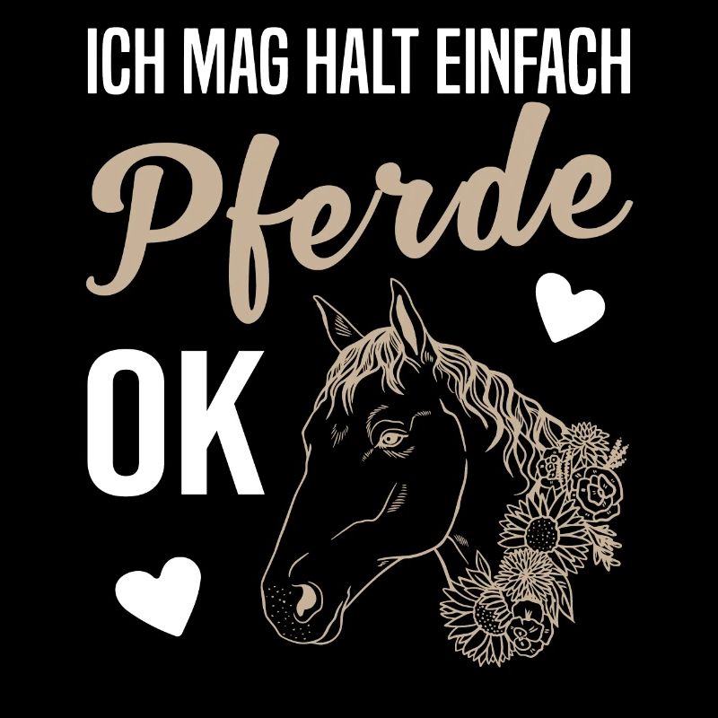 Einfache Liebe zu Pferden