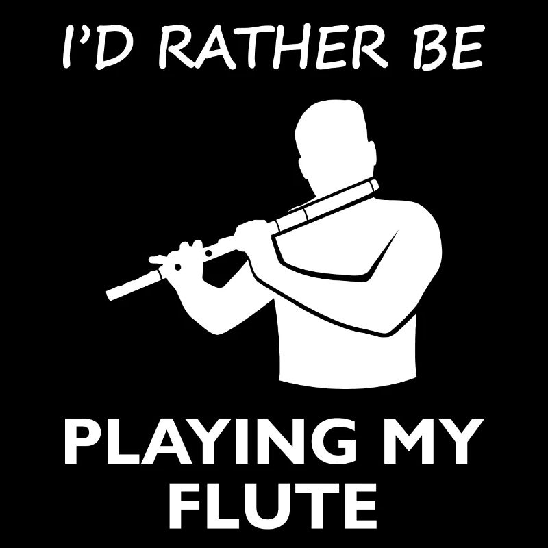 Lieber Querflöte Spielen Musiker Spruch