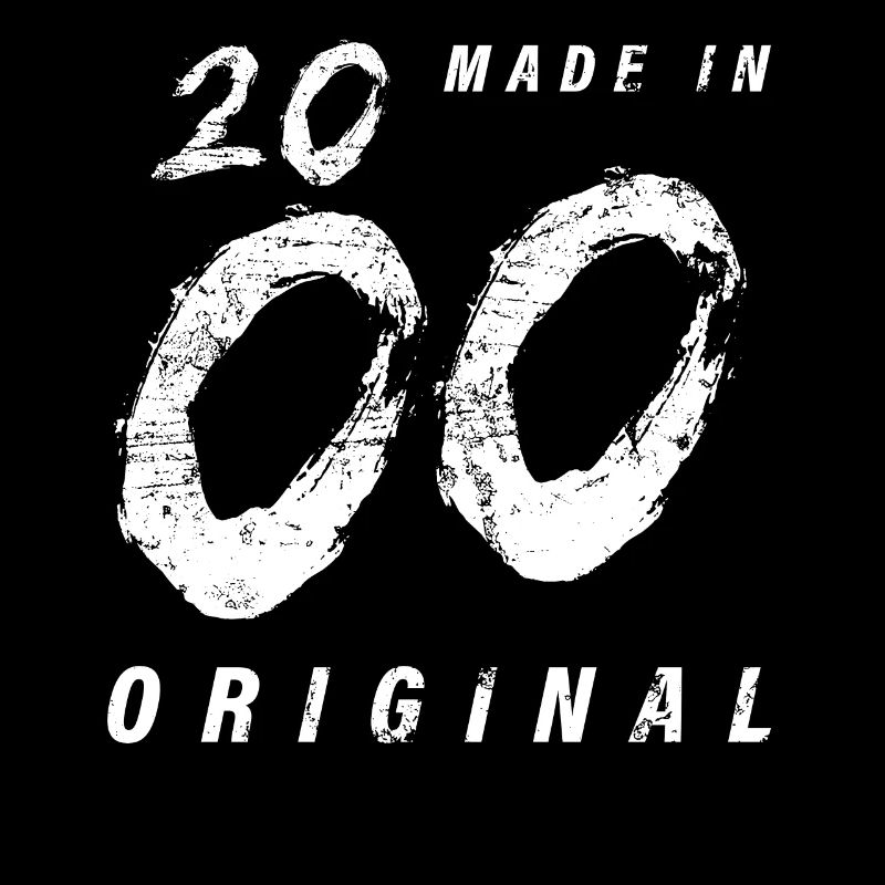 Made In 2000's Original Birthday Grunge Distressed