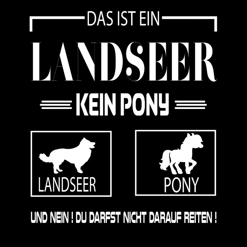 This is a Landseer not a pony