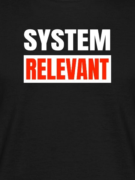 Systemrelevant System relevant