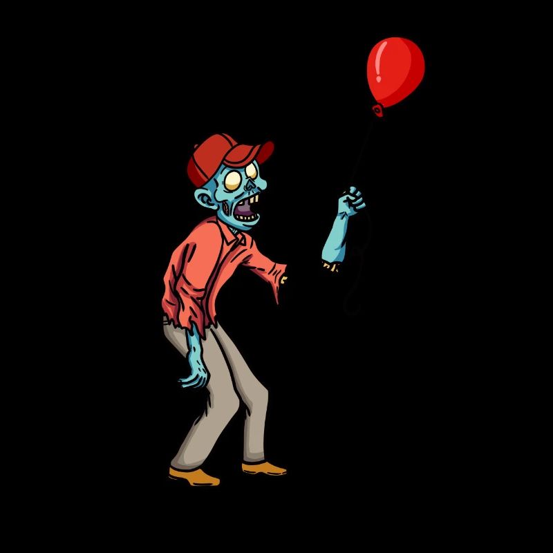 Zombie Luftballon sarkasmus halloween ballon