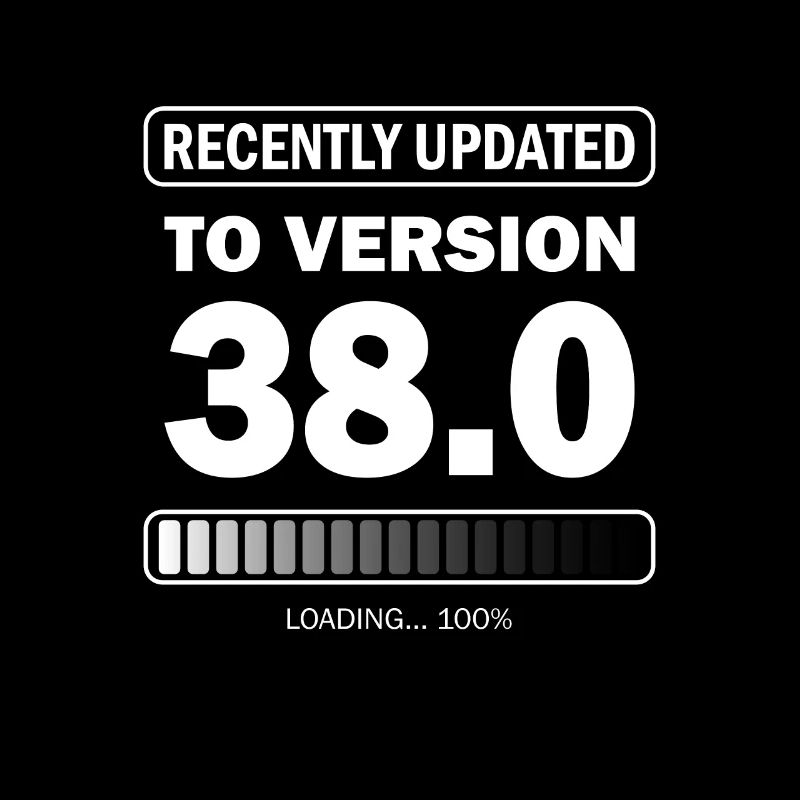 recently updated to version 38 - Gamer Birthday