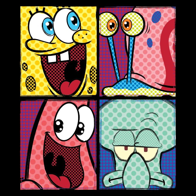 Bob l'Éponge Spongebob Patrick Carlo Gary
