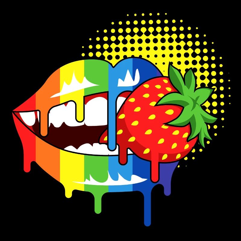 Strawberry lips Pride