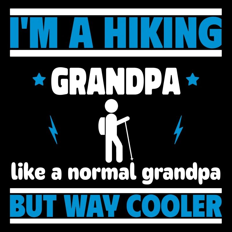 Je suis un papi randonneur comme un papi normal, juste c