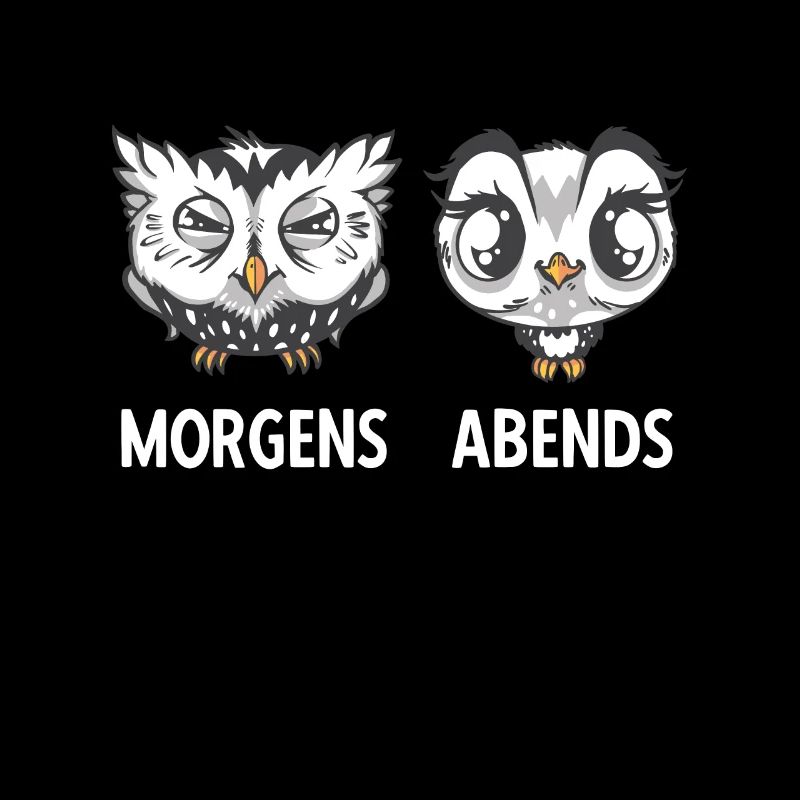 Owls Morning Evening Early Riser Late Risers