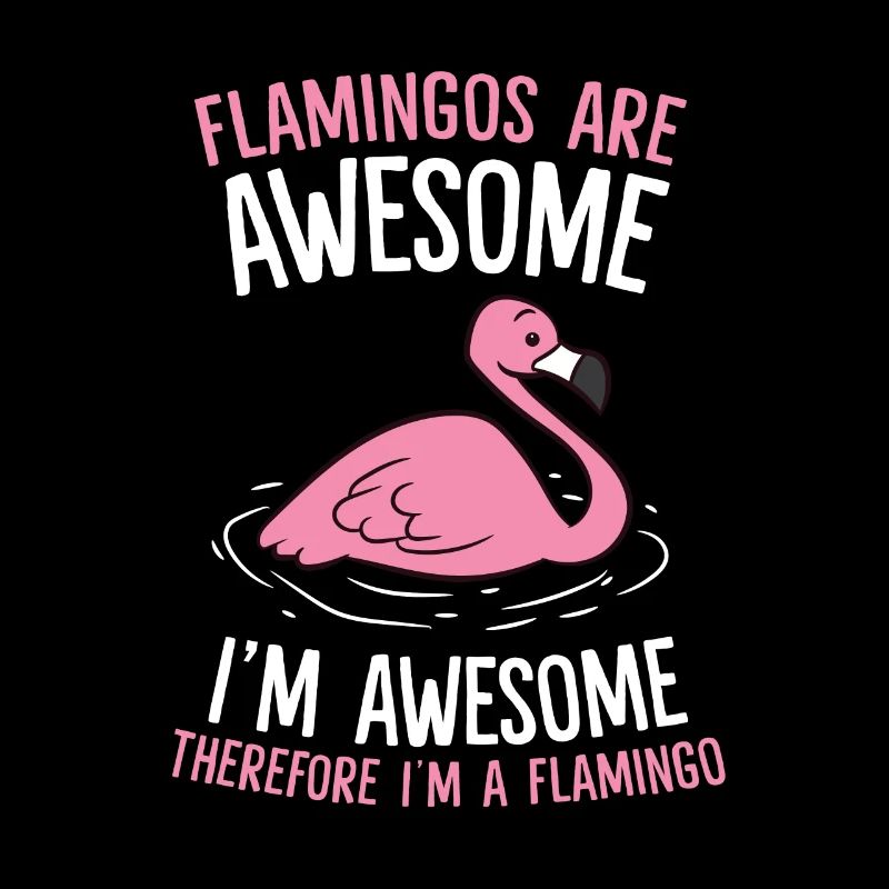 Ich bin ein Flamingo