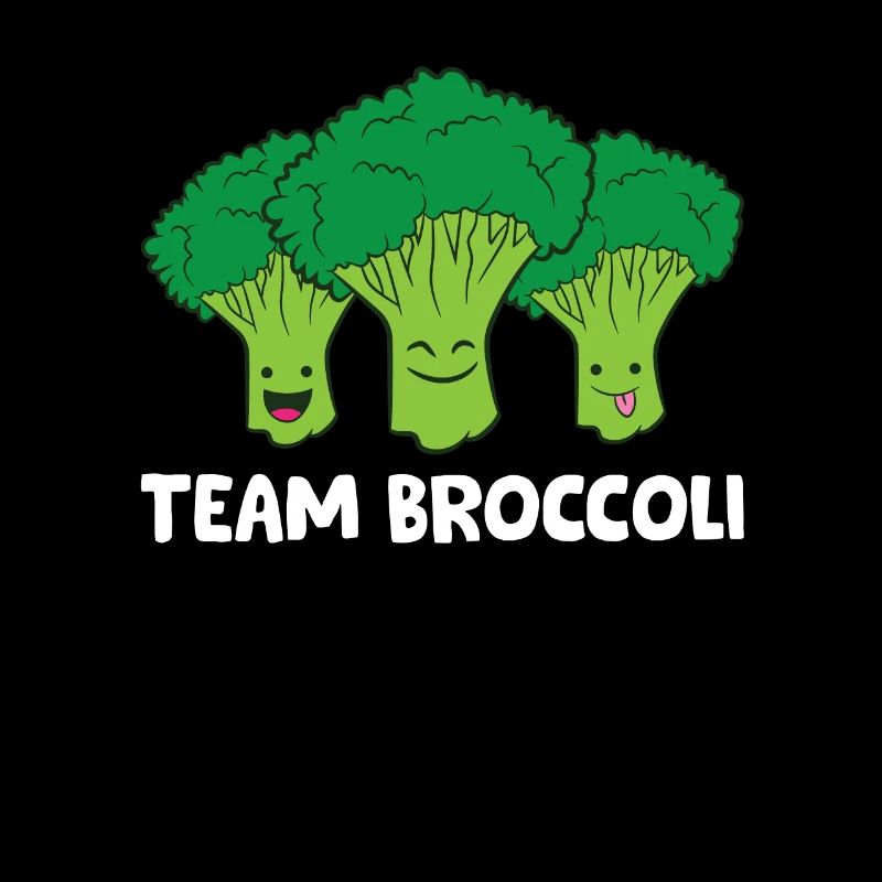 Broccoli Lover Team Broccoli Veganer
