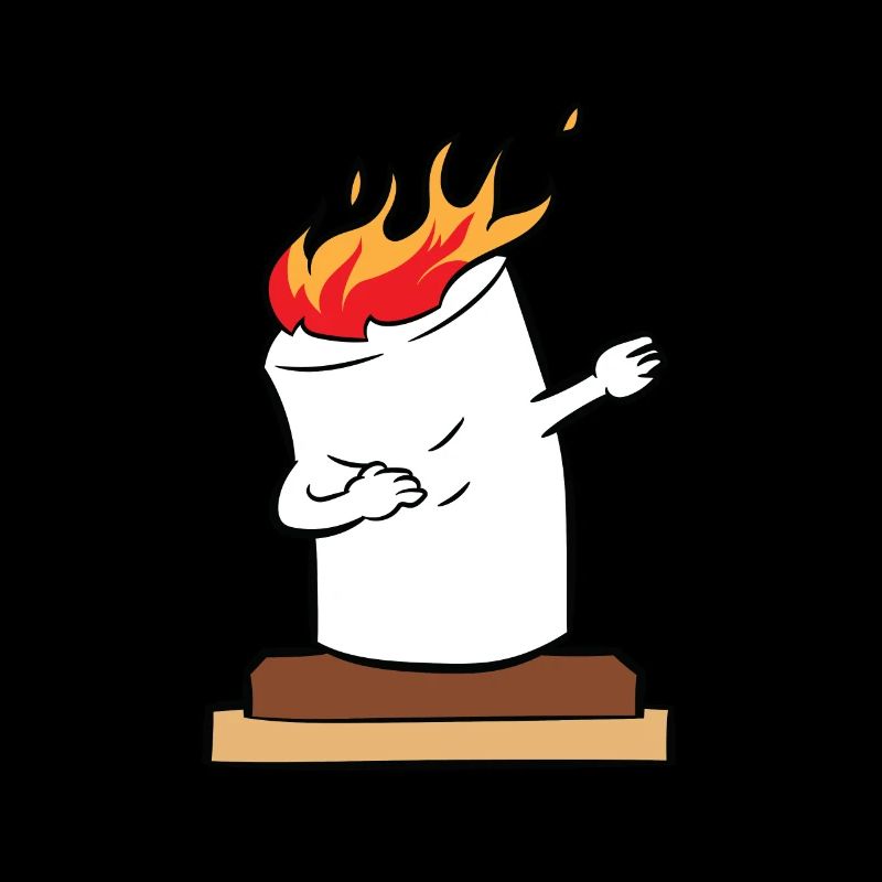 Funny Dabbing Marshmallow Halloween Marshmallows