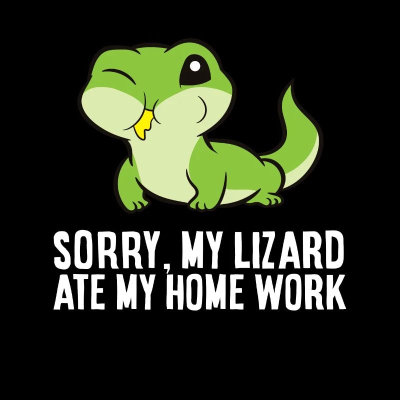 Désolé, mon lézard a mon