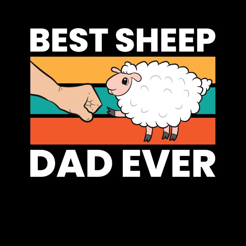 Best Sheep Dad Ever Cute Sheep