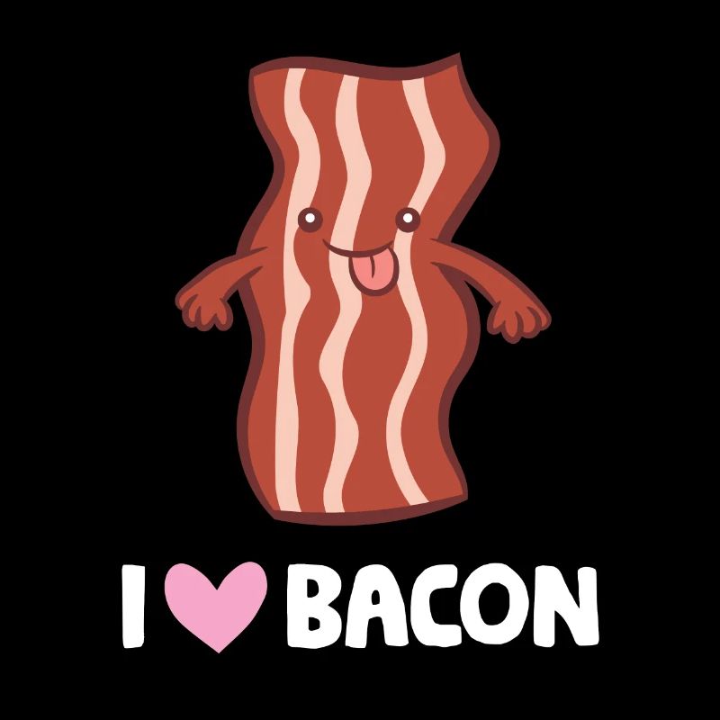 Amateurs de bacon Petit déjeuner bacon J’adore le bacon