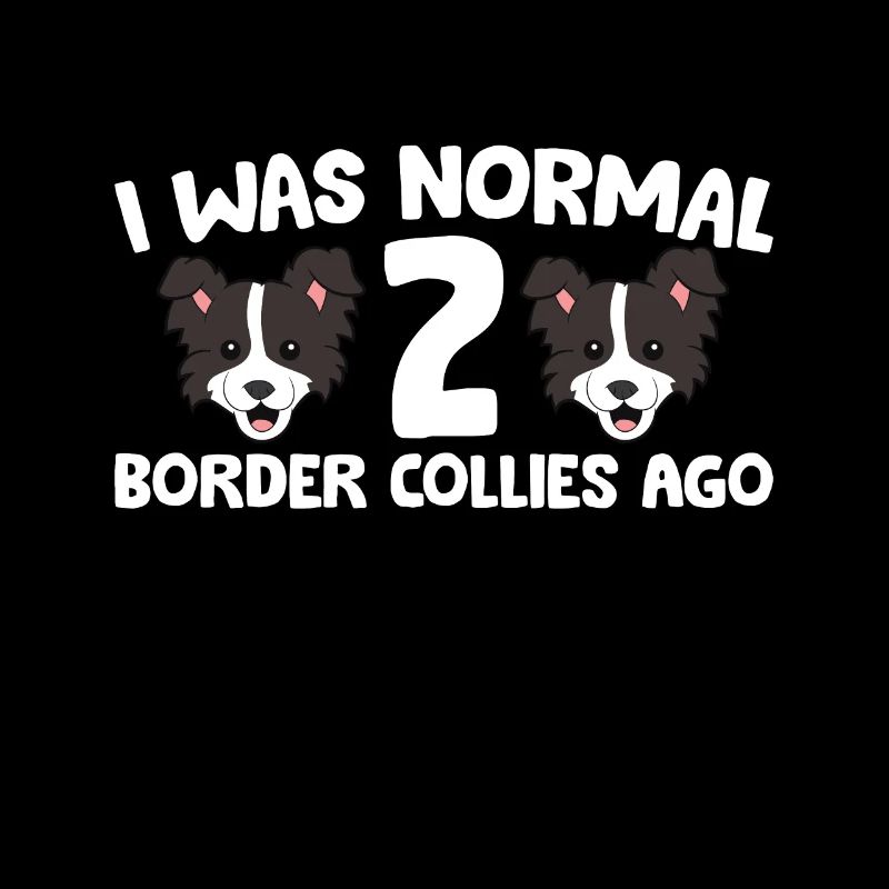 J’étais normal avant 2 Border Collies