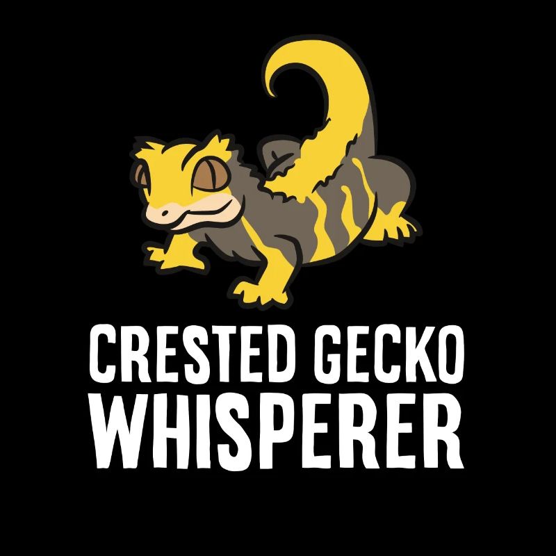 Crested Gecko Whisperer Reptile Lover Crested