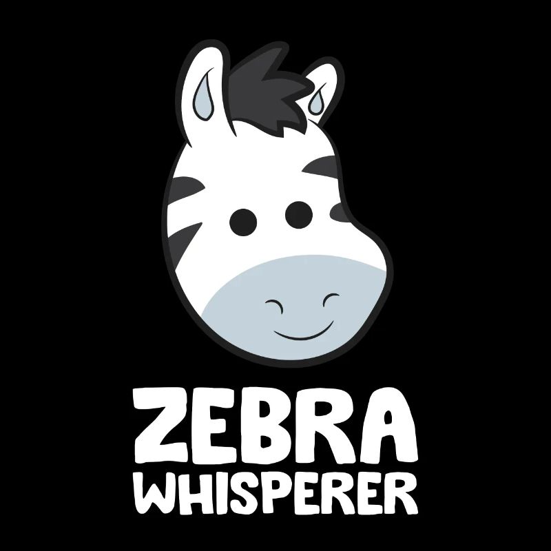 Zebra Whisperer Animal Cute Zebra