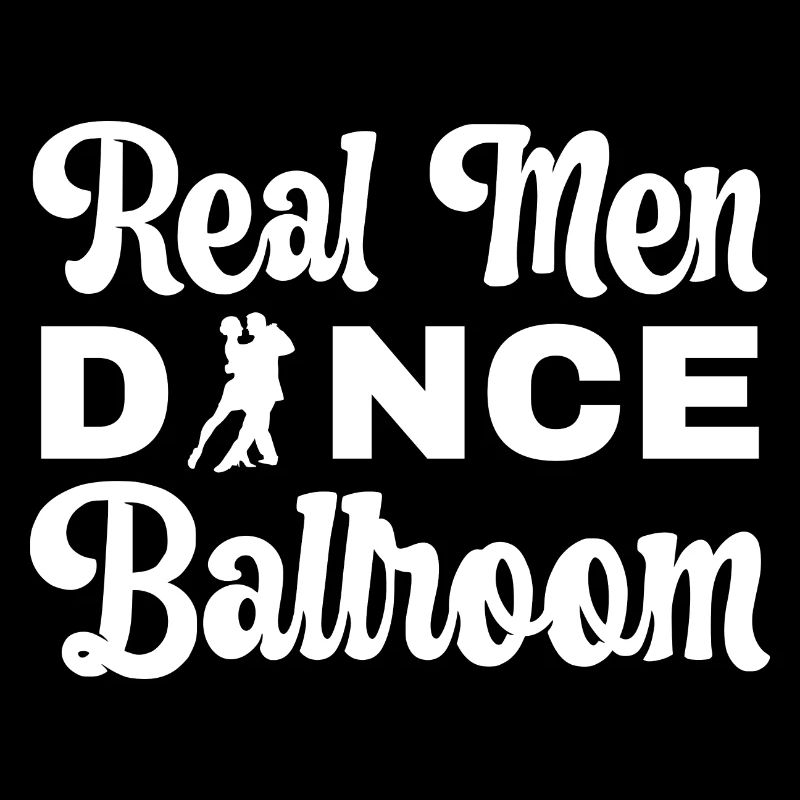 Real Men Dancing Partner Dance Couple Dance